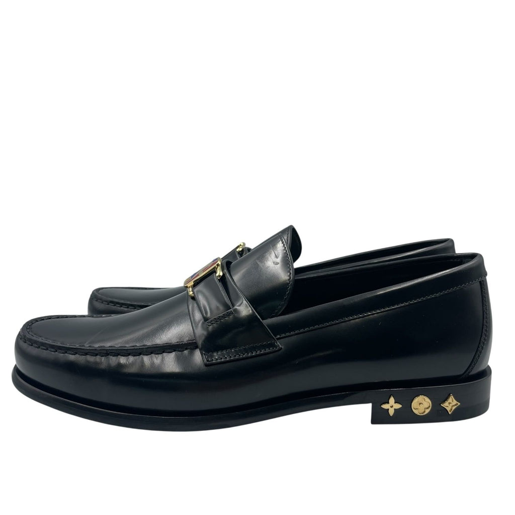 Louis Vuitton Loafers Measure Line Nba Collaboration Leather Black 8 — view 2