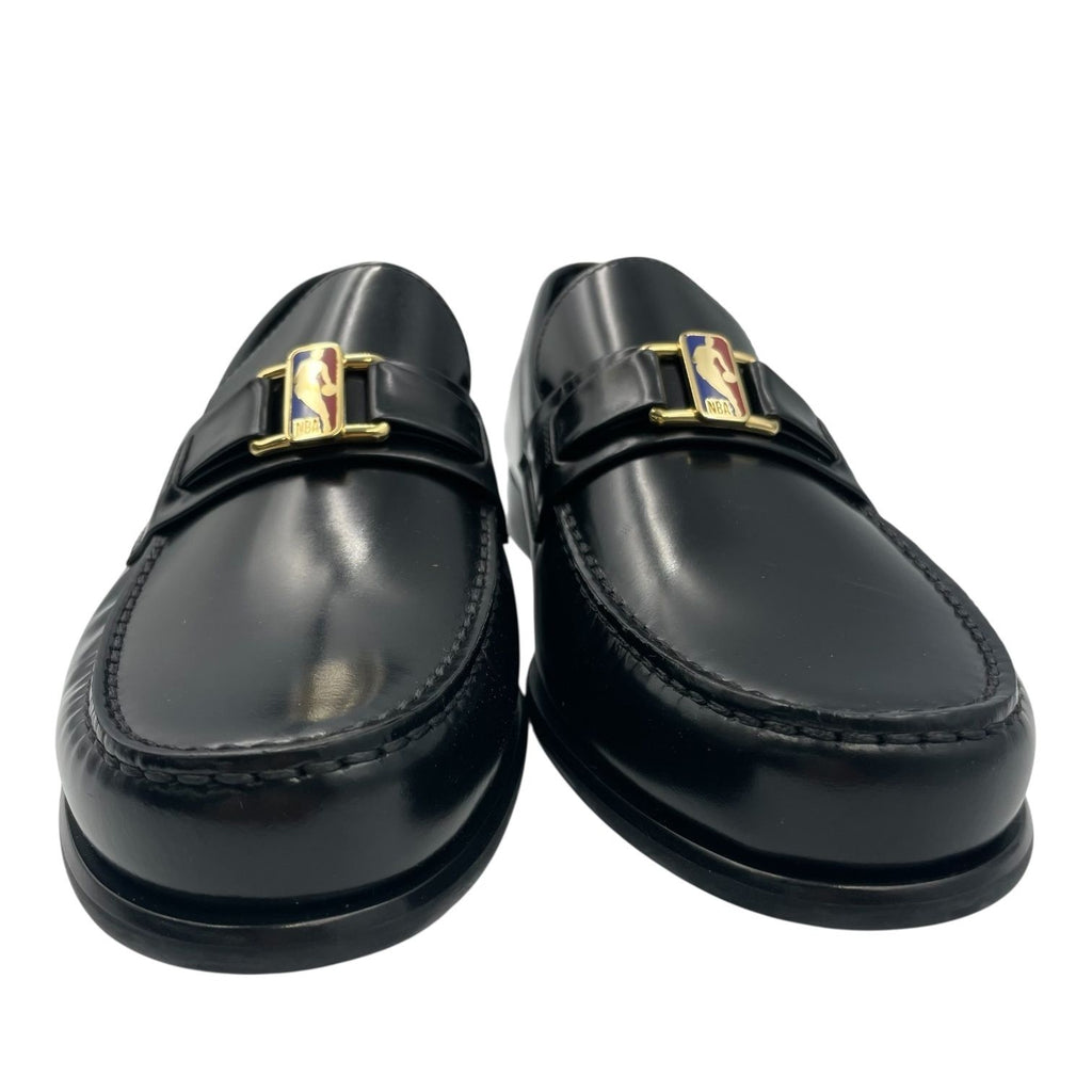 Louis Vuitton Loafers Measure Line Nba Collaboration Leather Black 8 — view 5