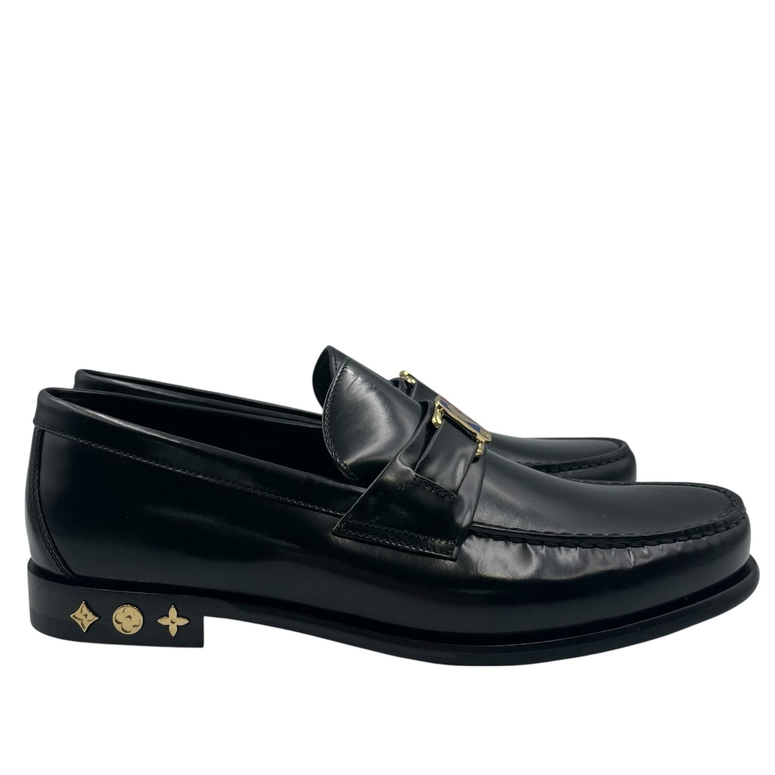 Louis Vuitton Loafers Measure Line Nba Collaboration Leather Black 8 — view 3
