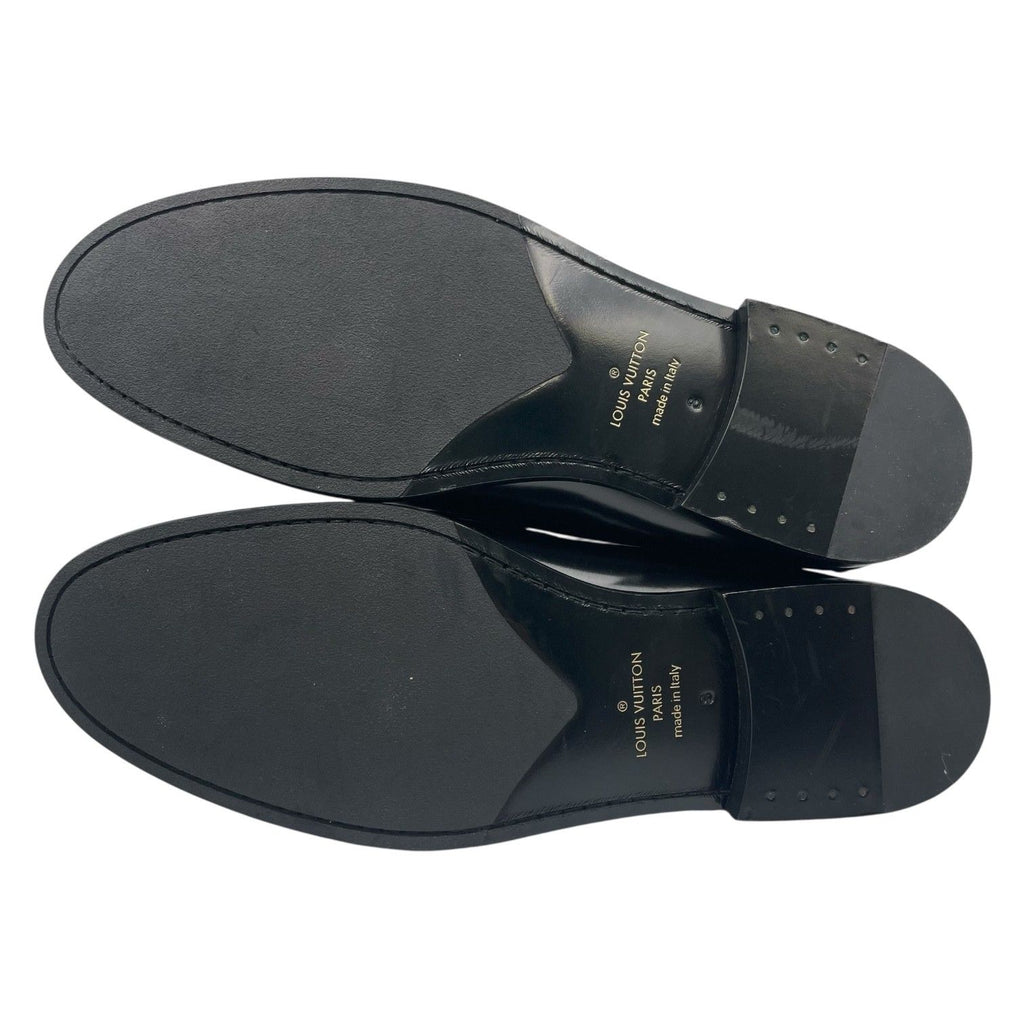 Louis Vuitton Loafers Measure Line Nba Collaboration Leather Black 8 — view 9