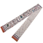 Louis Vuitton Monogram Tree Obui Reversible Scarf Twill Bandeau Pink