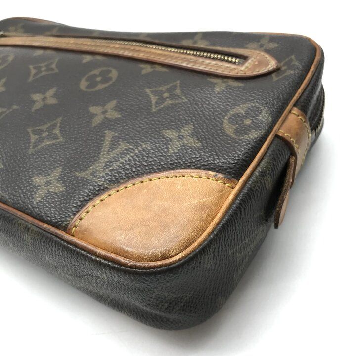 Louis Vuitton Monogram Marly Dragonne GM Clutch Pouch Purse — view 4