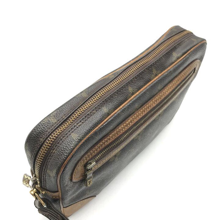 Louis Vuitton Monogram Marly Dragonne GM Clutch Pouch Purse — view 6