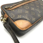 Louis Vuitton Monogram Marly Dragonne GM Clutch Pouch Purse — view 5
