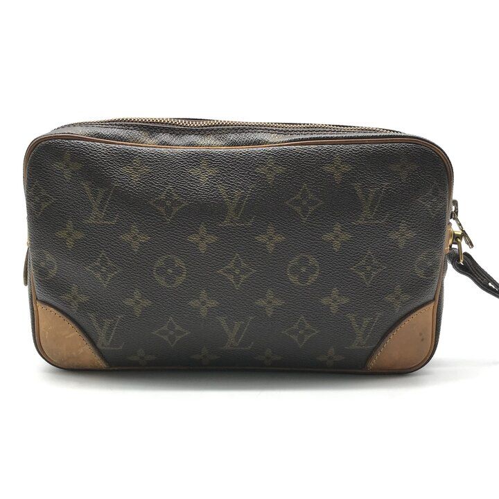 Louis Vuitton Monogram Marly Dragonne GM Clutch Pouch Purse — view 2
