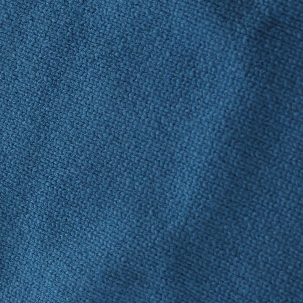Hermes Wool Cashmere 100 Short Scarf Shawl Blue — view 3