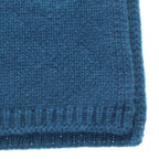 Hermes Wool Cashmere 100 Short Scarf Shawl Blue — view 2