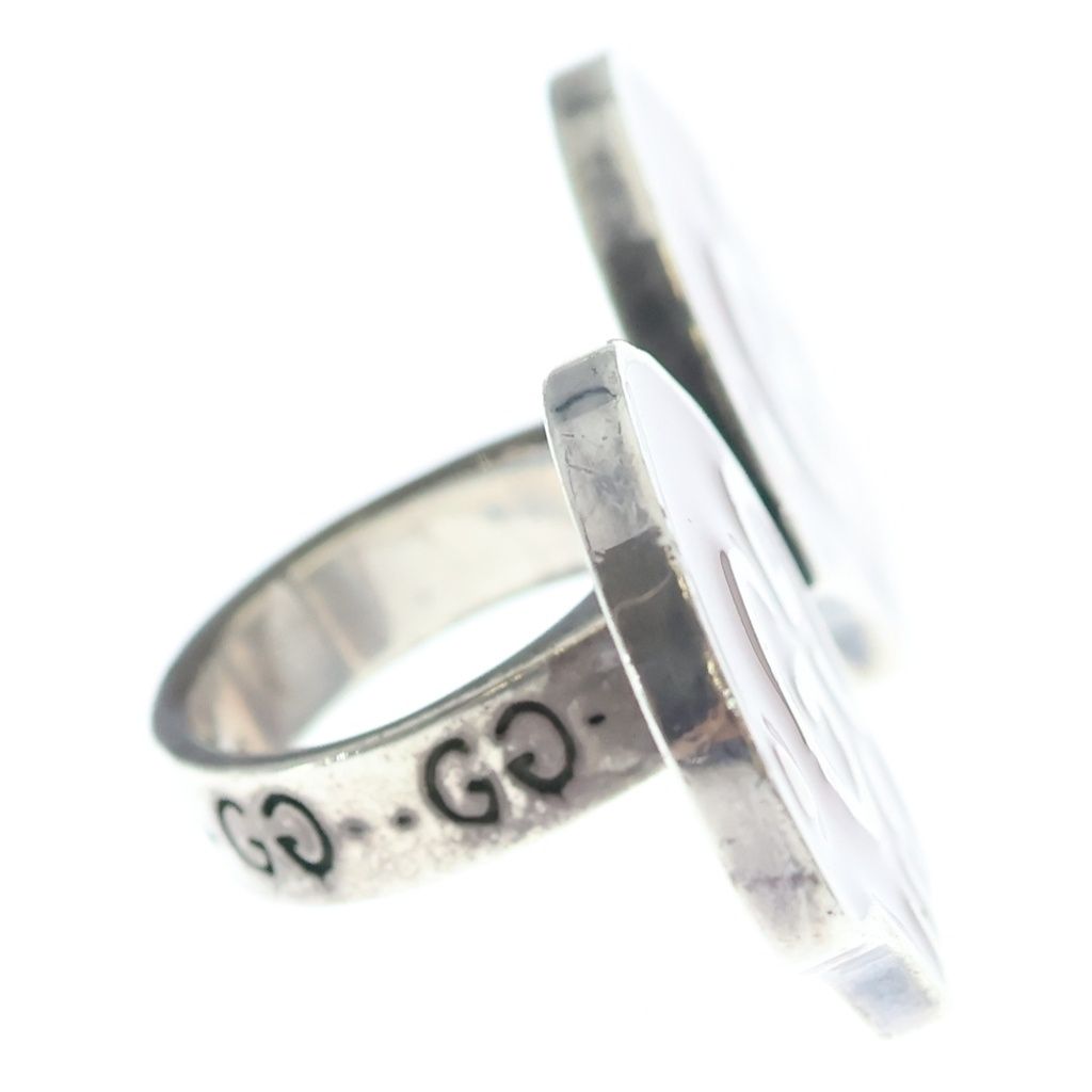 Gucci Ghost Double Ring Pink Silver — view 3