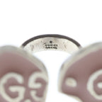 Gucci Ghost Double Ring Pink Silver — view 5