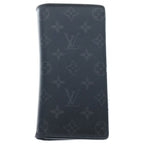 Louis Vuitton Monogram Portefeuille Brazza Eclipse Wallet Black