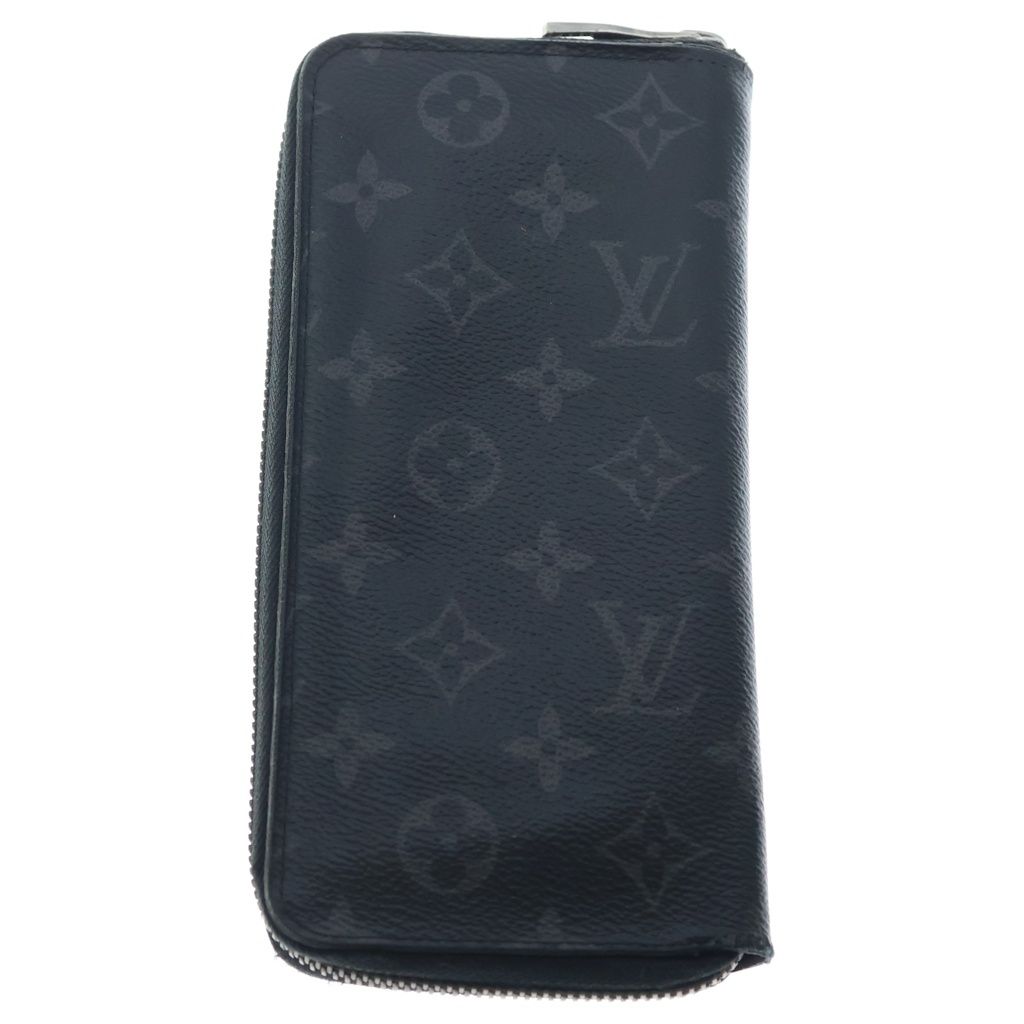 Louis Vuitton Monogram Eclipse Zippy Wallet Vertical Black — view 2