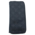 Louis Vuitton Monogram Eclipse Zippy Wallet Vertical Black