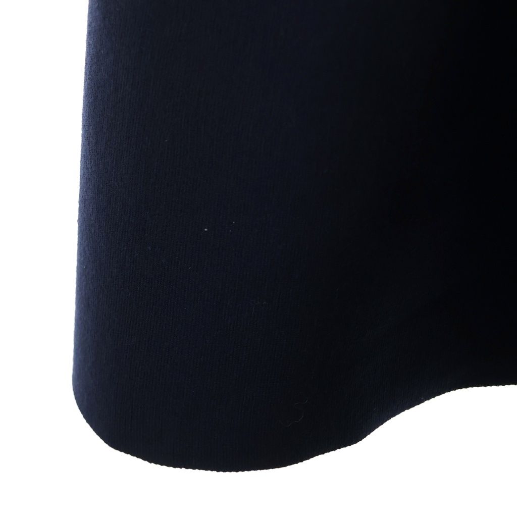 Dior Sleeve Scarf Cut Replacement Wool Knit Dress Navy — view 6