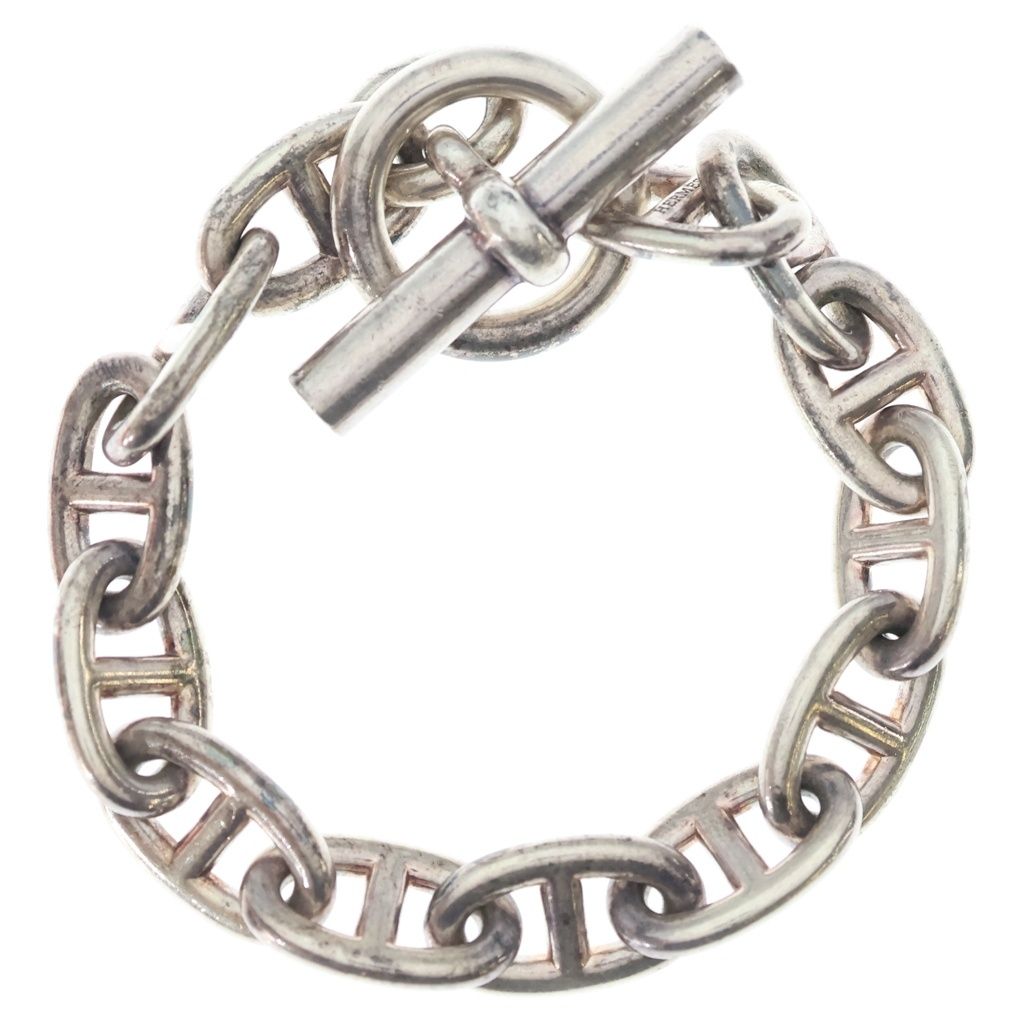 Hermes Chain Bracelet Silver — view 2