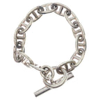 Hermes Chain Bracelet Silver