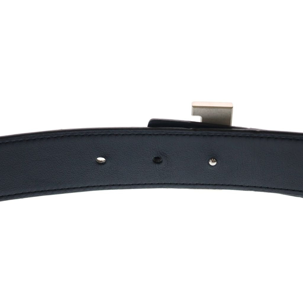 Hermes Constance Logo Buckle Reversible Belt Black Brown — view 5