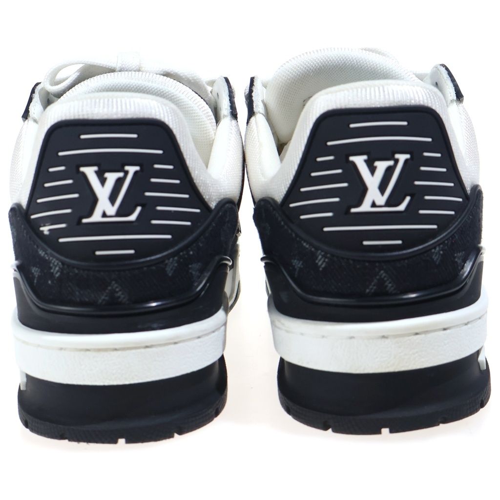 Louis Vuitton LV Trainer LV Sweatshirt Maxi Monogram Leather Low Cut Sneakers — view 3