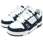 Louis Vuitton LV Trainer LV Sweatshirt Maxi Monogram Leather Low Cut Sneakers — view 2