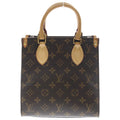 Louis Vuitton Monogram Sac Plat BB Shoulder Bag Brown
