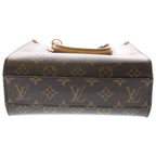 Louis Vuitton Monogram Sac Plat BB Shoulder Bag Brown — view 4