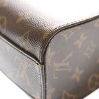 Louis Vuitton Monogram Sac Plat BB Shoulder Bag Brown — view 6