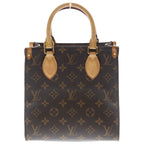 Louis Vuitton Monogram Sac Plat BB Shoulder Bag Brown — view 2