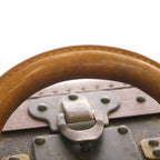 Louis Vuitton Monogram Visten 55 Brown Trunk Suitcase Vintage — view 8