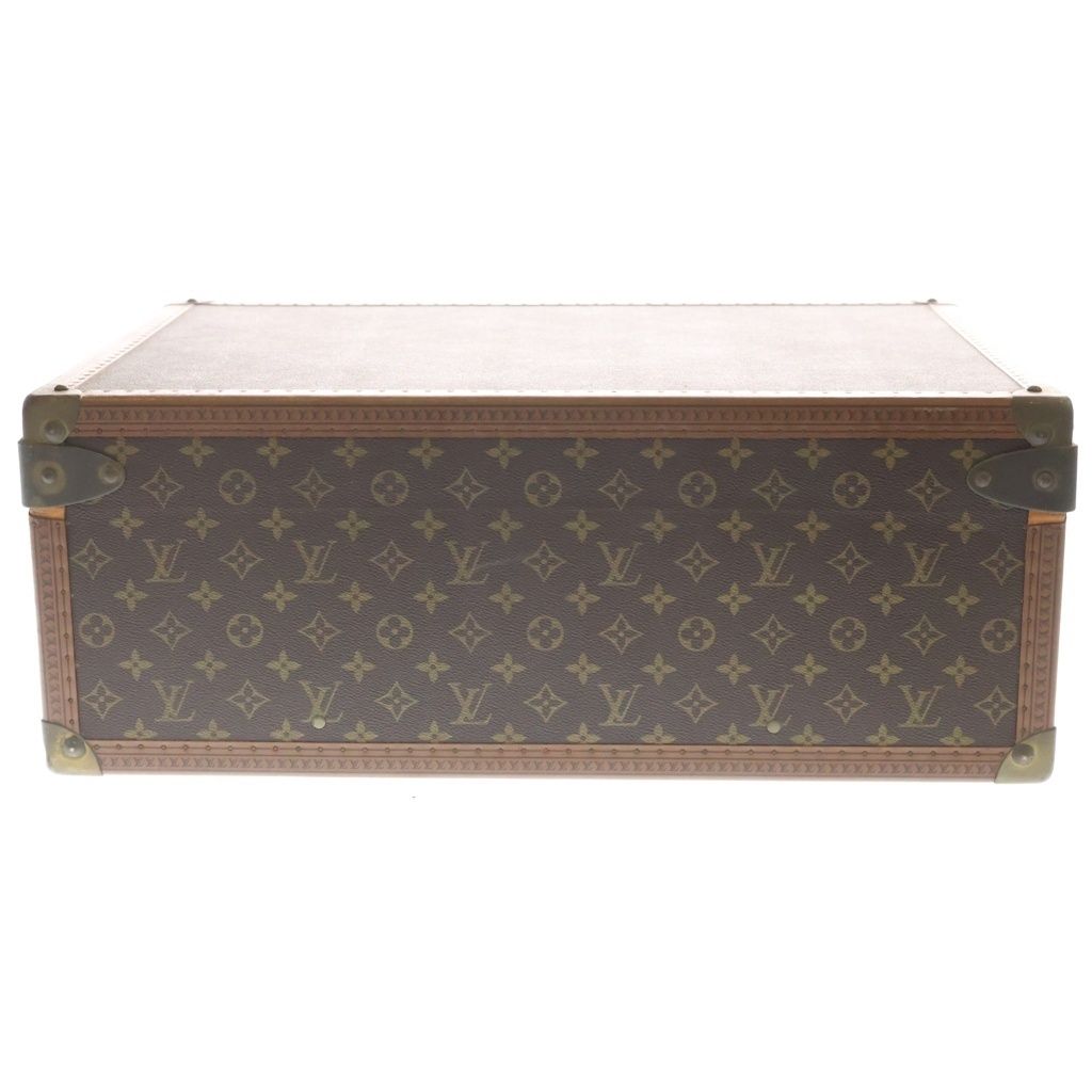Louis Vuitton Monogram Visten 55 Brown Trunk Suitcase Vintage — view 4