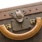 Louis Vuitton Monogram Visten 55 Brown Trunk Suitcase Vintage — view 7