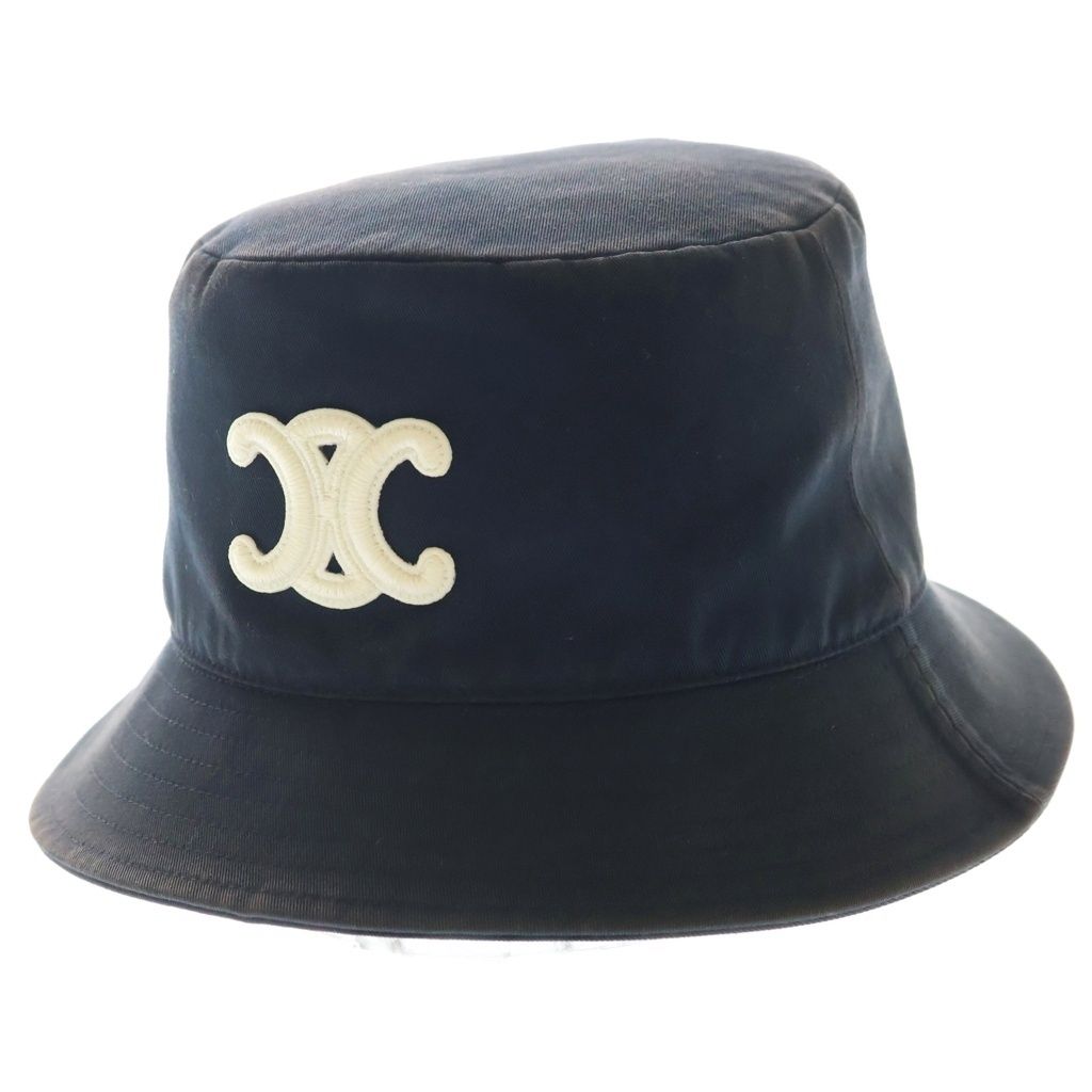 Celine Triomphe Bucket Hat Black