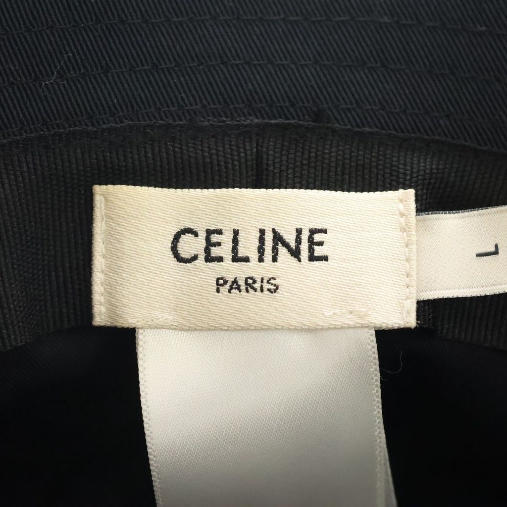 Celine Triomphe Bucket Hat Black — view 7
