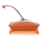 Hermes Sac Orange Agno Milo Charm Keychain — view 5