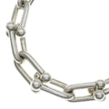 Tiffany & Co Graduated Link Necklace Silver 39 cm