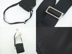 Prada Nylon Shoulder Bag Pochette Black — view 6