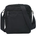 Prada Nylon Shoulder Bag Pochette Black