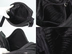 Prada Nylon Shoulder Bag Pochette Black — view 8