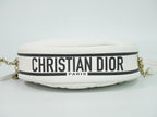 Dior Vibe Hobo Cannage 2-Way Shoulder Bag Leather White — view 3
