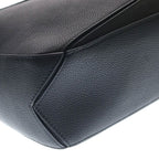 Loewe Puzzle Large Shoulder Bag Black Leather Silver — view 6