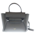 Celine Belt Bag Pico 2-Way Gray Leather Gold
