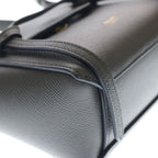 Celine Belt Bag Pico 2-Way Gray Leather Gold — view 5