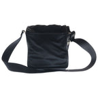 Prada Mini Shoulder Bag Black Nylon Silver — view 2