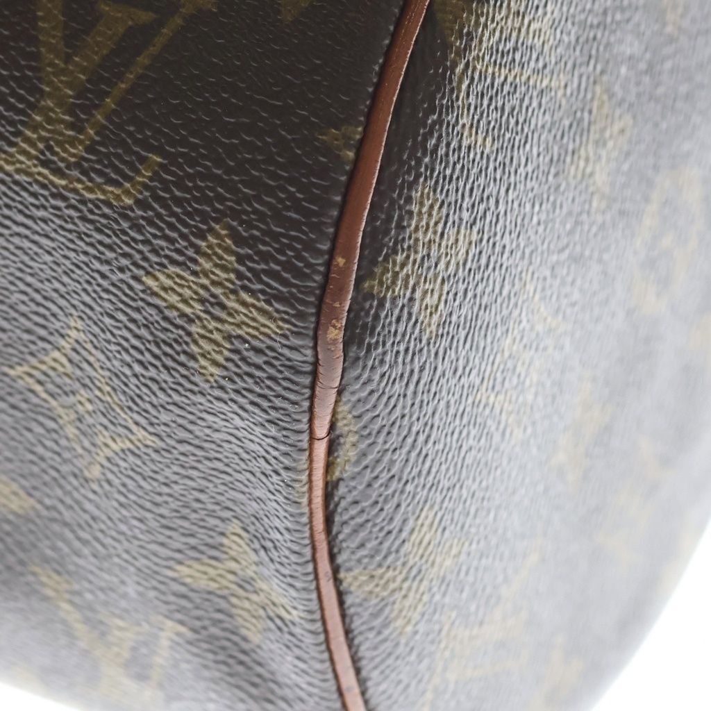 Louis Vuitton Monogram Papillon 30 Handbag Brown Leather Gold — view 6