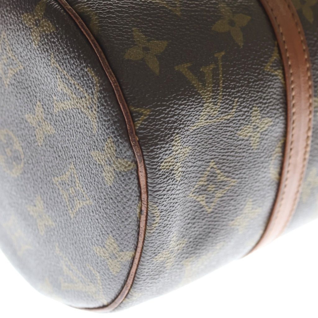 Louis Vuitton Monogram Papillon 30 Handbag Brown Leather Gold — view 7