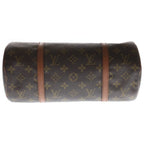 Louis Vuitton Monogram Papillon 30 Handbag Brown Leather Gold — view 4