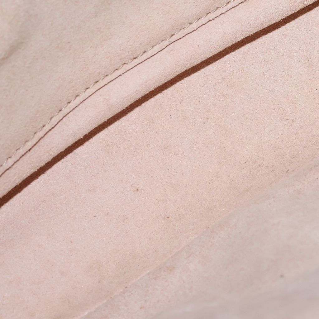 Gucci GG Marmont Quilted Chain Shoulder Bag Pink Leather Silver — view 7
