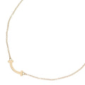 Tiffany & Co T Smile Mini Pendant Pink Gold 18k