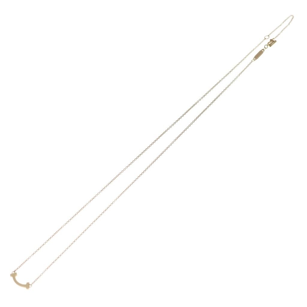 Tiffany & Co T Smile Mini Pendant Pink Gold 18k — view 2