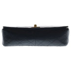 Chanel Quilted 23 Lambskin Full Flap Turnlock Gold Single Chain Shoulder — view 4