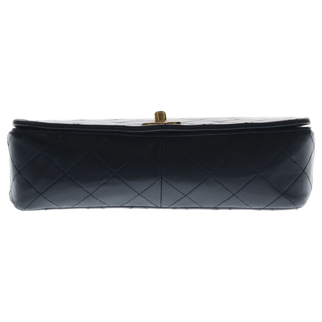 Chanel Quilted 23 Lambskin Full Flap Turnlock Gold Single Chain Shoulder — view 4