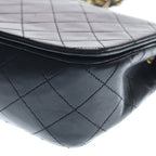 Chanel Quilted 23 Lambskin Full Flap Turnlock Gold Single Chain Shoulder — view 5